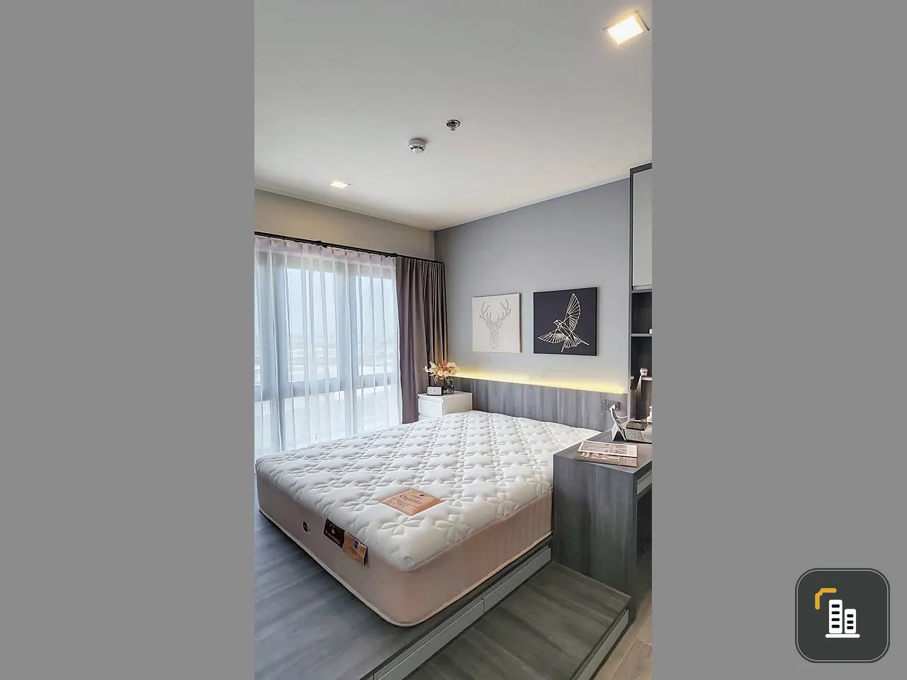 For rent!! The Key Rama 3, 17th floor, river view, beautiful room, fully furnished, ready to move in. Reserve now!!