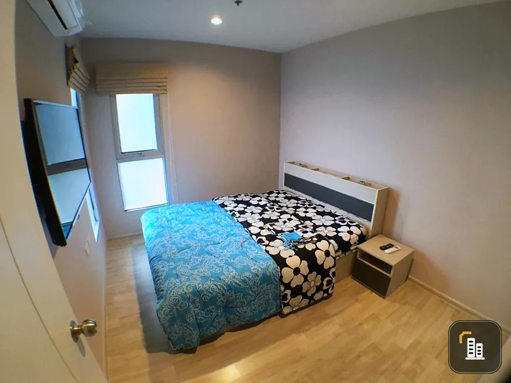 For rent Plum condo Ramkhamhaeng Station, spacious room, lots of usable space, 16th floor, high view, move in quickly.