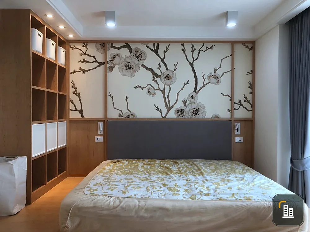 For rent!! Regal Sathorn Narathiwat, 22nd floor, beautiful room, newly renovated, Muji style, fully furnished, ready to move in. Don't miss out!!