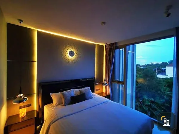 For sale or rent: The Riviera Wong Amat Beach, 1 bedroom, 1 bathroom, fully furnished, ready to move in.