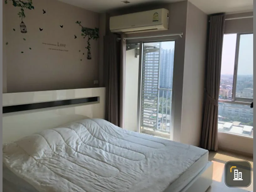 Urgent sale, Casa Condo Ratchada-Ratchapruek, fully furnished, very new room, super bright view, easy to travel, don't miss it.
