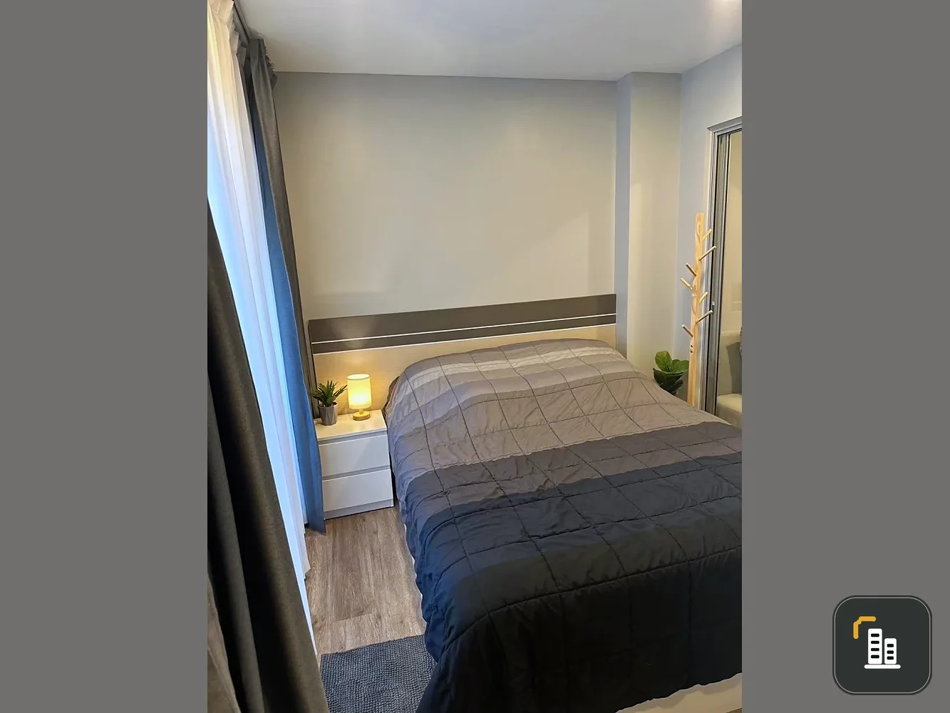 For sale or rent: Sena Kith Srinakarin - Sridan, 1 bedroom, 1 bathroom, decorated in a cool tone, good location, reserve now.