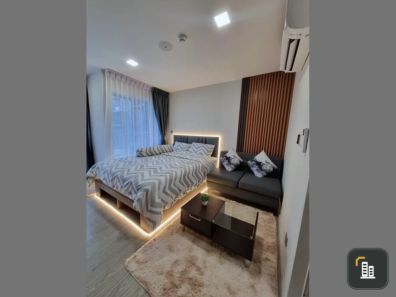 Condo for rent, Kave Town Island, beautifully decorated room, fully equipped with amenities. Hurry and reserve now, don't miss out!