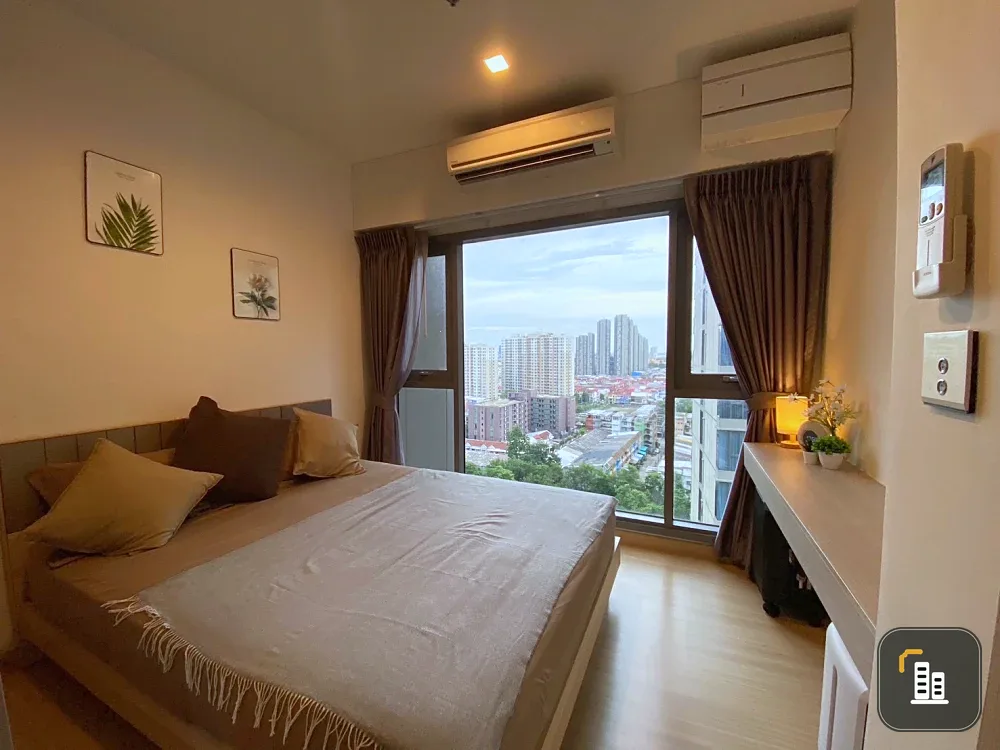 Urgent Sale!! Whizdom Connect Sukhumvit Condo, 15th Floor, Beautiful Unit, Fully Furnished, Ready to Move In! Don't Miss!!