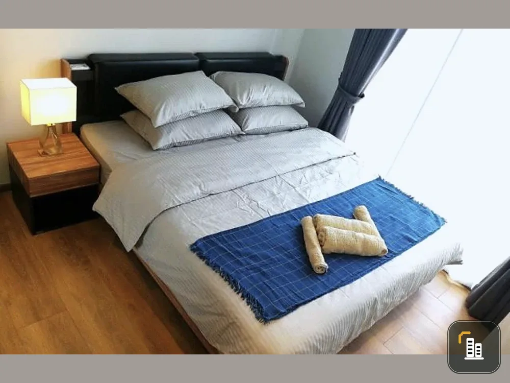 For rent condo Park 24 Origin Phrom Phong, large room, comfortable living, lots of usable space, good price, hurry and reserve now, don't miss out.
