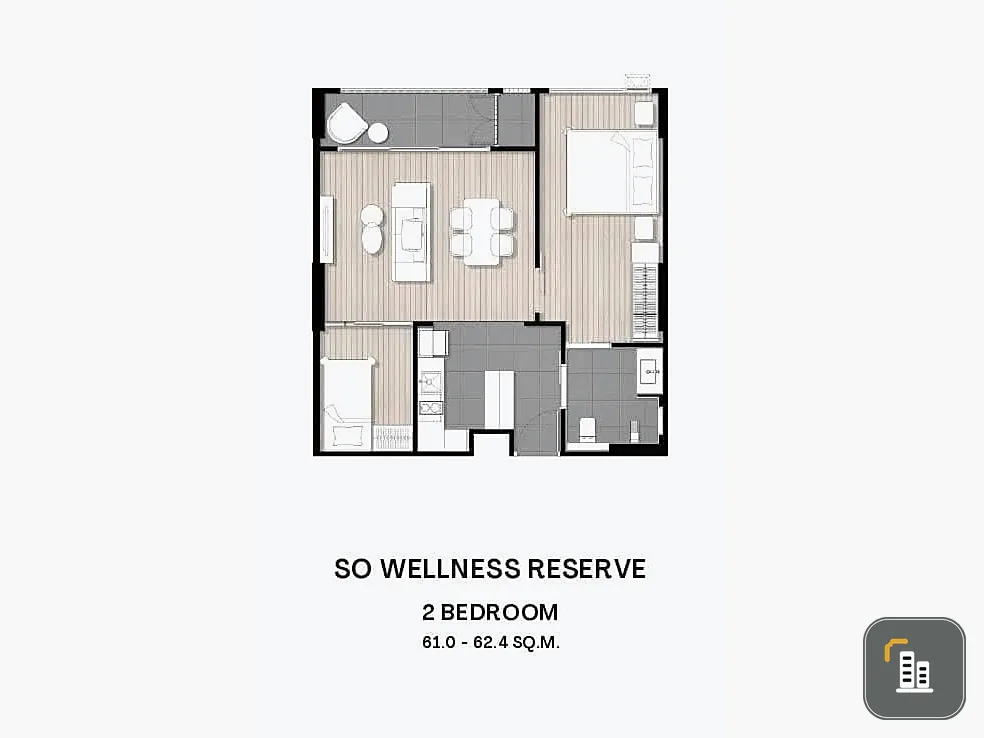 Condo for sale: So Origin Siriraj, ready to move in, high floor, fully furnished, reserve now!!!