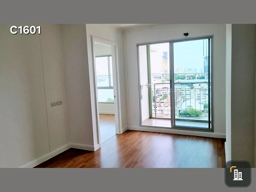 Urgent sale!! Lumpini Park Riverside Condo - Rama 3, 16th floor, Building C, Chao Phraya River view, fully furnished. Don't miss out!!